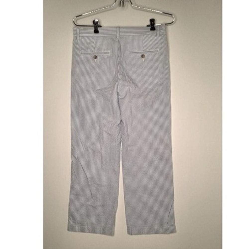 Vineyard Vines Mens Blue White Striped Seersucker Chino Pants Size 18 - Picture 2 of 7